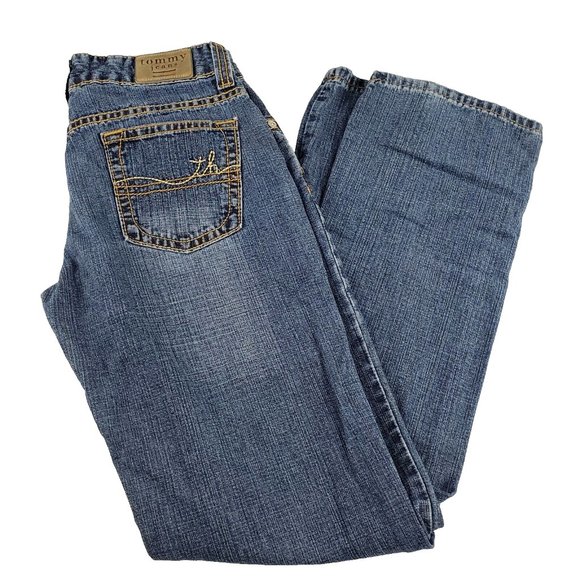 Tommy Hilfiger Vintage Jeans Womens 27 Boy Cut - Picture 1 of 14